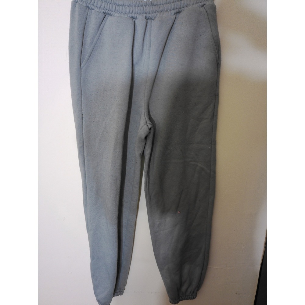 SHEIN Sweatpants Kids 12Y Blue Gray Fleece Lined Relaxed Jogger 2118 Youth